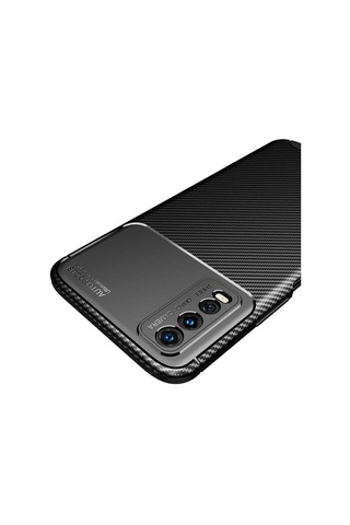 Vivo Y20 Kılıf Tchs Negro Silikon Kapak - Lacivert Lacivert