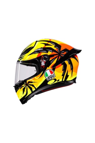Agv K1s Tropicrush Kapalı Kask Sarı-siyah