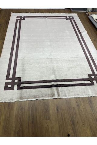 Dıamond Viskon Makina Halısı Brown 200x300 Diğer