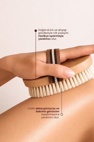 Vepa Doğal At Kılı Selülit Fırçası, Kuru Fırçalama, Antı-cellulıte Brush Diğer