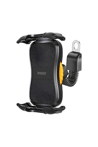 Phixi Force Mt10 Dikiz Ayna Baglantili Otomatik Motosiklet Ve Bisiklet Telefon Tutucu