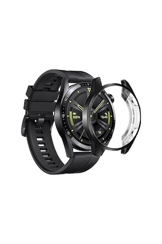 Huawei Watch Gt3 46Mm 360 Tam Koruma Silikon Kılıf Koruyucu (537980132)