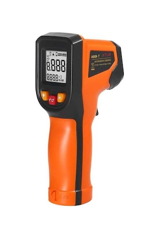 Supermarket1 Njty T400a Kızılötesi Termometre, Mutfak Ve Sanayi İçin Hassasiyetli, Emisyonlu Termometre