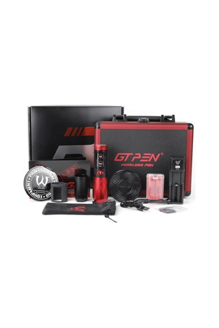 Ava Gtr Adjustable Stroke Kablosuz Dövme Makinesi Red