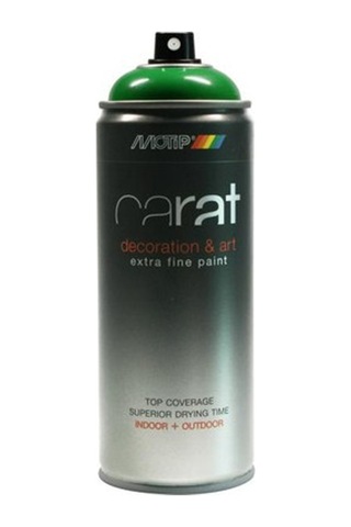Motip Carat Ral 6005 Sprey Boya 400ml - Parlak Yeşil Çok Renkli