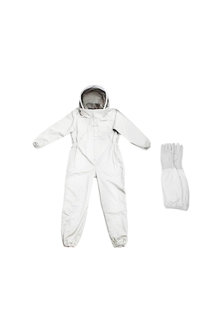 Suntek Arı Koruma Elbisesi Koruyucu Ekipman Arıcı Kostümü L