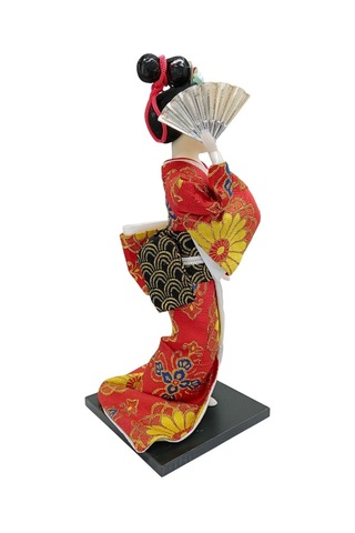 Japon Kimonolu Geyşa Bebek Kabuki Biblo 30 Cm No.15 Anime