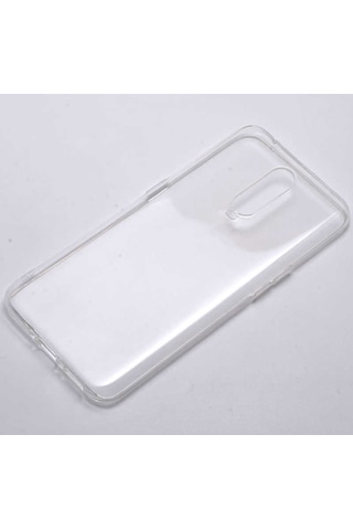 Noktaks - Oppo Rx17 Pro Uyumlu - Kılıf Şeffaf Soft Slim Fitt Süper Silikon Kapak - Şeffaf