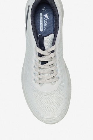 AC&Co / Altınyıldız Classics Erkek Grı Rahat Taban Spor Sneaker Ayakkabı Gri
