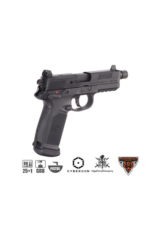 Vfc Fnx45 Tactical Siyah Gbb Airsoft Tabanca