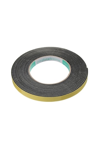 Kapı Pencere Yalıtım Süngeri / Kapı Pencere Süngeri Eva-3X20Mm !!-Siyah-10 Metre