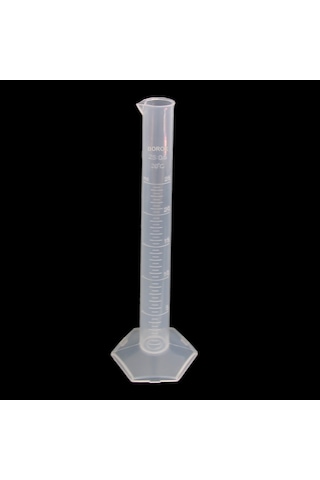 Plastik Mezür 25 Ml - Uzun Form - Kabartma Skala