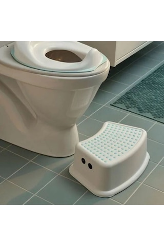 Çocuklar Için Tuvalet Eğitim Seti Tossıg Klozet Adaptörü Ve Försıktıg Kaydırmaz Çocuk Basamağı