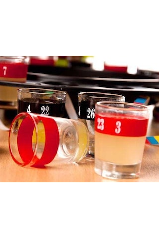 Shot Bardaklı -  Rulet Oyunu