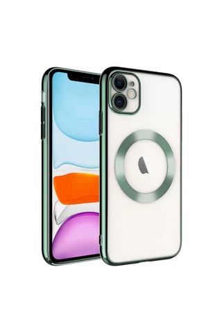 Apple Uyumlu iPhone 11 Kilif Wireless Sarj Özellikli Riksos Magsafe Kilif 562487304