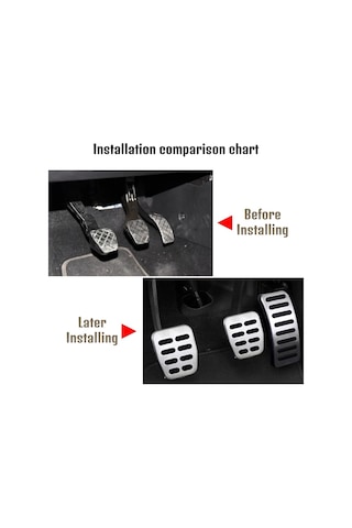 Yıldız Tuning Polo 6r Manuel Metal Pedal Seti 2009-2014