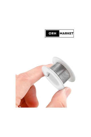 50gr 0.80mm Kalınlıkta Makara Lehim Teli – Yüksek Kalite, 6 Metre Uzunluk