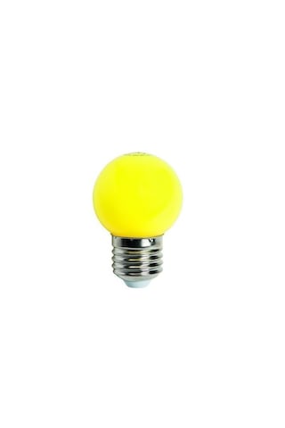 5 Adet Sarı Top Led Gece Lambası Ampulü Işık