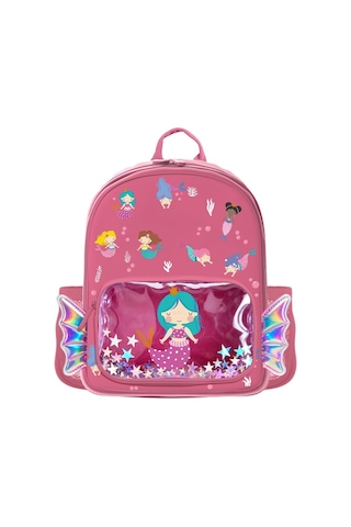 Packnjoy - Çocuk Sırt Çantası Medium 4-6 Yaş - Mermaid Dream Pembe