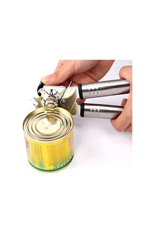 Çok Fonksiyonlu Paslanmaz Çelik Konserve Kapağı Açacağı Şişe Kavanoz Kapağı Sökücü Çok Renkli