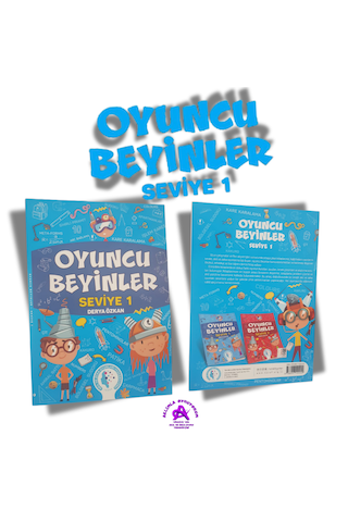 Tazof Oyuncu Beyinler Seviye 1-2-3-4 4 Kitap Bir Arada