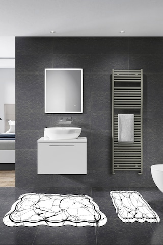 Alanur Defne Lazer Kesim 2 Li Banyo Takimi St210193kr Beyaz