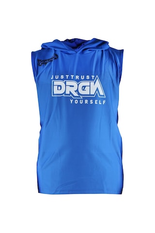 Dragondo Drgn Logolu Kapüşonlu Atlet Spor Antrenman Atleti Mavi