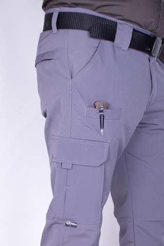 Nikbin Tactical Outdoor Taktik Pantolon Kargo Cep Likrali Yazlık -gri Renk Gri