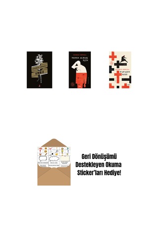 1984 + Nefes Almak İçin Ciltli + Papazın Kızı Ciltli + Okuma Sticker'ları