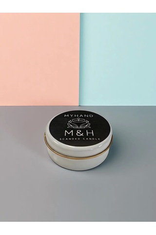 Myhand Soyawax Beyaz Teneke Eternal Love Esans Kokulu Mum 60 Gr Beyaz