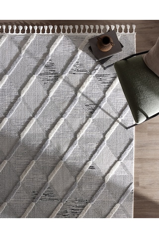 Madame Coco Coleus Halı - 200x290 Cm 8684427022511 Gri