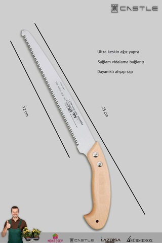 Budama Seti 2'li Budama Testeresi Budama Çakısı Aşı Çakısı Bıçağı