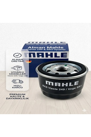 Rks Vieste 249 Yağ Filtre Alman Mahle Üretimi Voge Sr3 Uyumlu