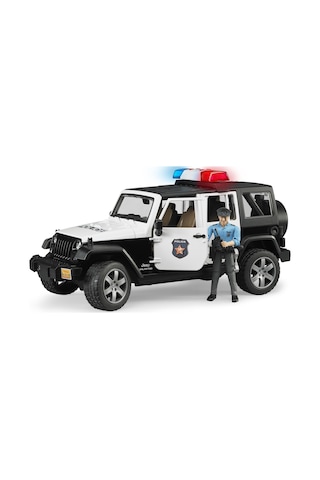 Bruder Jeep Wrangler U.R Polis Aracı Ve Memur - Br02526