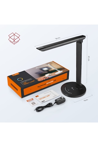 TaoTronics TT-DL13 Doğal Akıllı 12W LED Masa Lambası Siyah