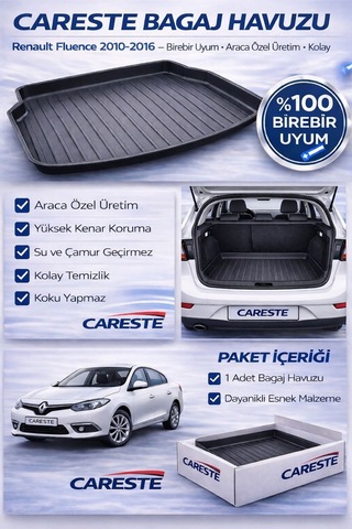 Renault Fluence 2010+ Bagaj Havuzu