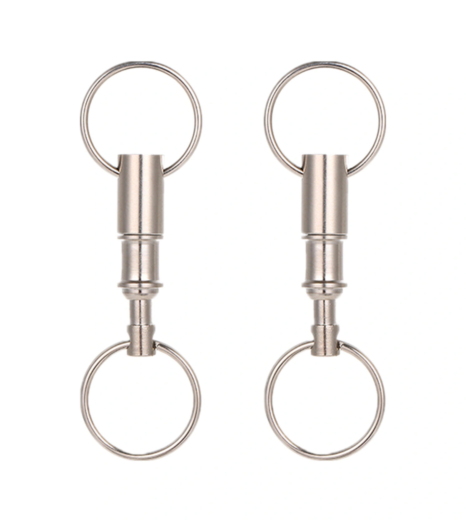 Youtek 2 Adet Metal Anahtar Zinciri, Paslanmaz Ve Dayanıklı, Çift Yönlü Ayrılabilir Tasarım, Anahtar Organizasyonu İçin Pratik Aksesuar Diğer