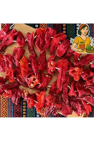 Dolmalık Kapya Biber Kurusu 50 Adetli