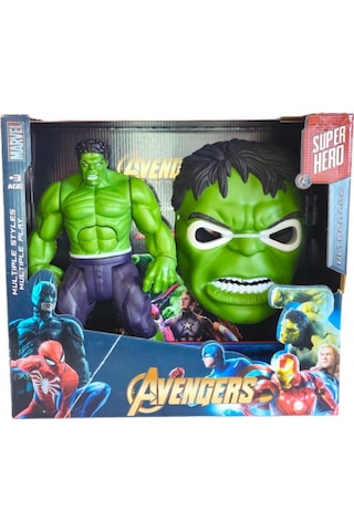 Ethem Oyuncak Hulk Maske Ve Figürü 8818-15-16-17
