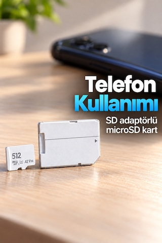 Sd Adaptörlü Microsd Kart 160 Mb/s Aktarım Hızı Aklby-bsva58