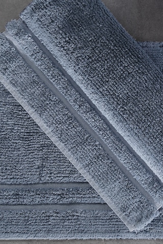 Yataş Bedding Felicia Banyo Paspası Seti - İndigo (50x60 cm + 60x100 cm) Indigo