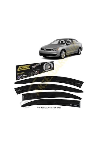 Perflex Volkswagen Jetta 2011 Sonrası Mügen Cam Rüzgarlığı 4 Lü