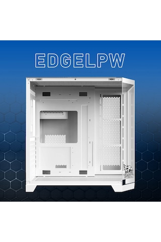 Gameagle EDGELPW Edge 7 Argb Fanlı Gamer Bilgisayar Kasası 850w 80+ Plus Bronz Power'lı Sıvı Soğutmalı Beyaz