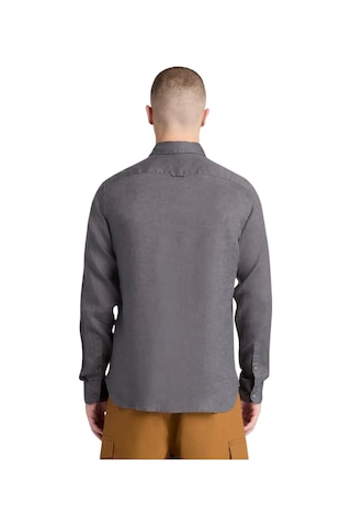 B0a2dc3w081-r Timberland Mıll Brook Linen Shirt Erkek Gömlek Gri B0a2dc3w081-r