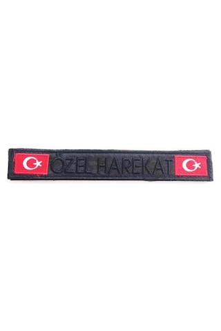 Single Sword Özel Harekat 3x17cm Nakış - Peç Kumaş Sembol Tekstil Aksesuar Giyim Detayı Çok Renkli