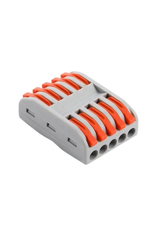 Hızlı Kablo Ekleme Aparatı - 5 li Kablo Birleştirici - 1 Adet