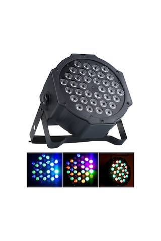 Quenlite Par-136X Led Par Sahne Işık Sistemi 1X36 Watt Rgb Dmx512