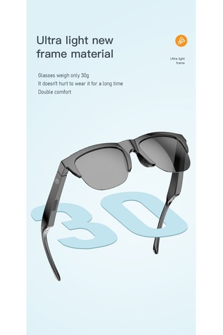 Lıcorıce Bluetooth Akıllı Uv Koruma Güneş Gözlüğü