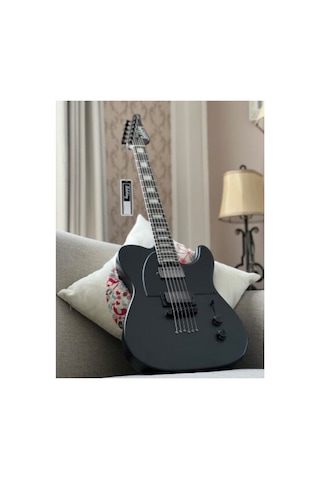 Soloking Mt-1 Modern Hh 24 İn Satin Black Matte Special Run W/gigbag