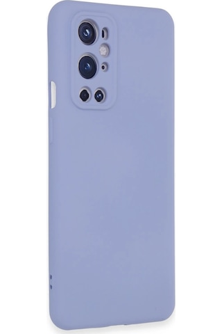 Cosmotex Newface One Plus 9 Pro Kılıf Nano İçi Kadife Silikon - Mavi
